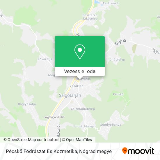 Pécskő Fodrászat És Kozmetika térkép