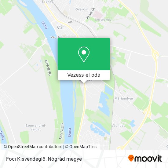 Foci Kisvendéglő térkép