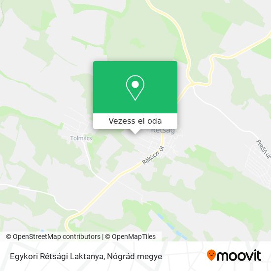 Egykori Rétsági Laktanya térkép