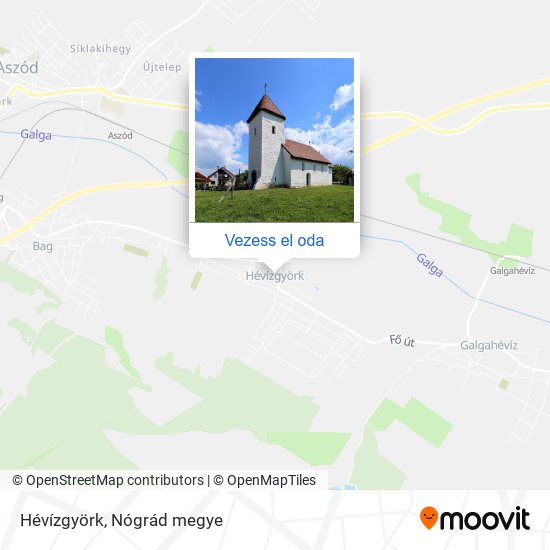 Hévízgyörk térkép