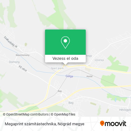 Megaprint számítástechnika térkép