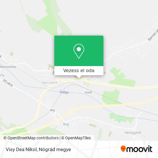 Visy Dea Nikol térkép