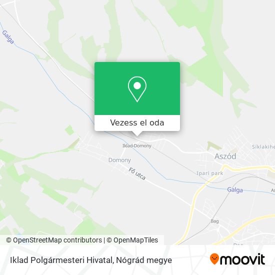 Iklad Polgármesteri Hivatal térkép