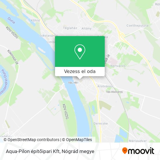 Aqua-Pilon építőipari Kft térkép