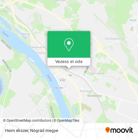 Heim ékszer térkép