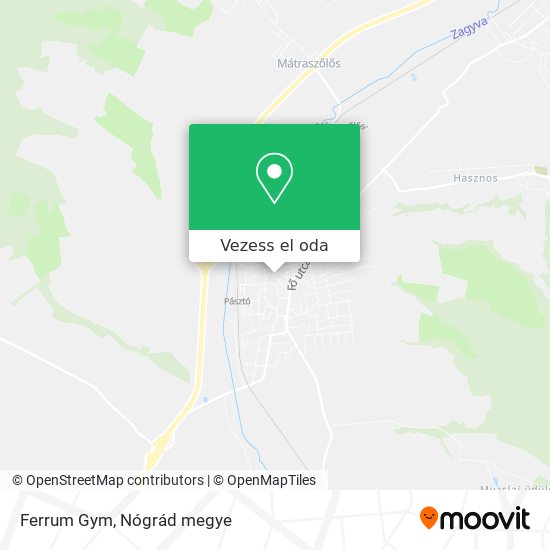 Ferrum Gym térkép