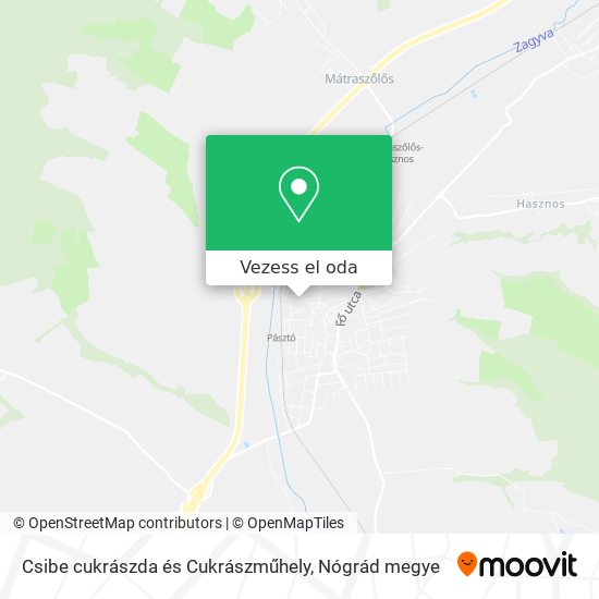 Csibe cukrászda és Cukrászműhely térkép