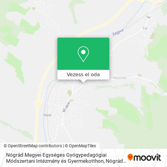 Nógrád Megyei Egységes Gyógypedagógiai Módszertani Intézmény és Gyermekotthon térkép