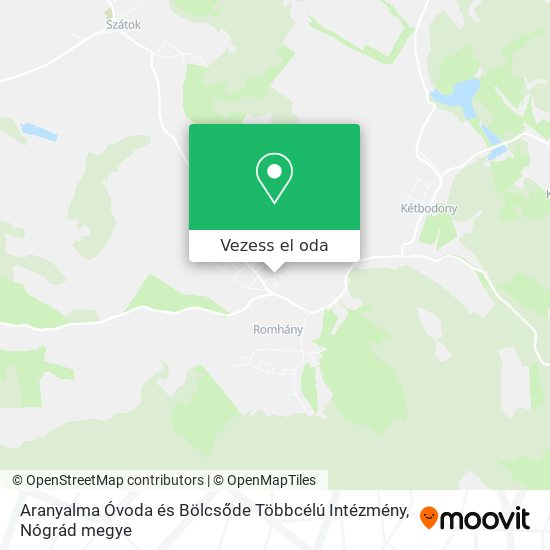 Aranyalma Óvoda és Bölcsőde Többcélú Intézmény térkép