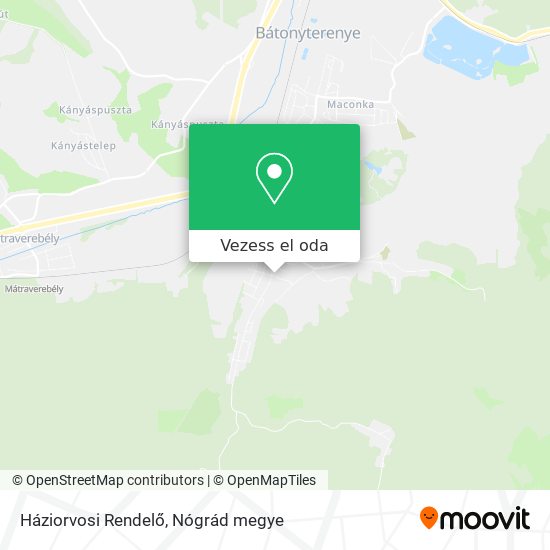 Háziorvosi Rendelő térkép