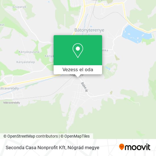 Seconda Casa Nonprofit Kft térkép
