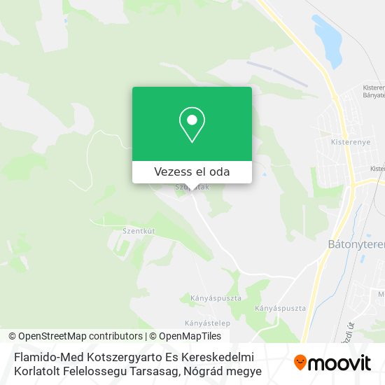 Flamido-Med Kotszergyarto Es Kereskedelmi Korlatolt Felelossegu Tarsasag térkép