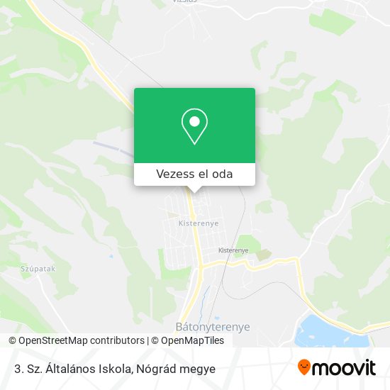 3. Sz. Általános Iskola térkép