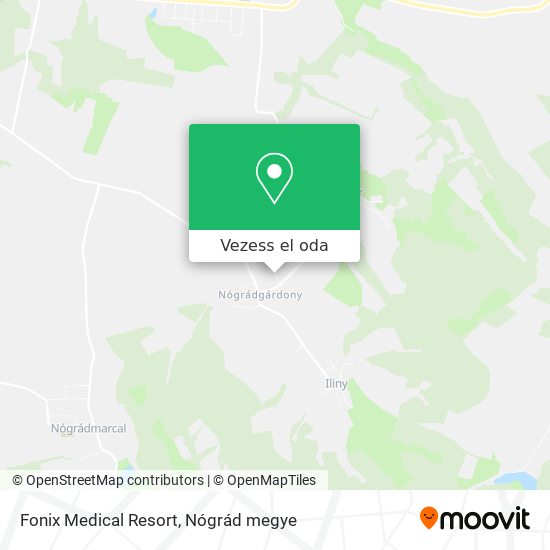 Fonix Medical Resort térkép