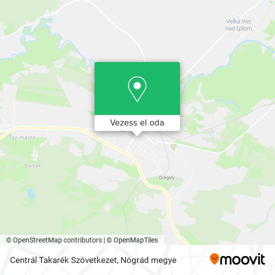 Centrál Takarék Szövetkezet térkép