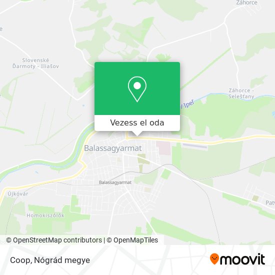 Coop térkép