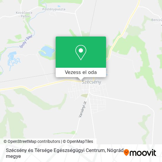 Szécsény és Térsége Egészségügyi Centrum térkép