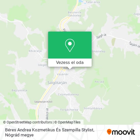 Béres Andrea Kozmetikus És Szempilla Stylist térkép