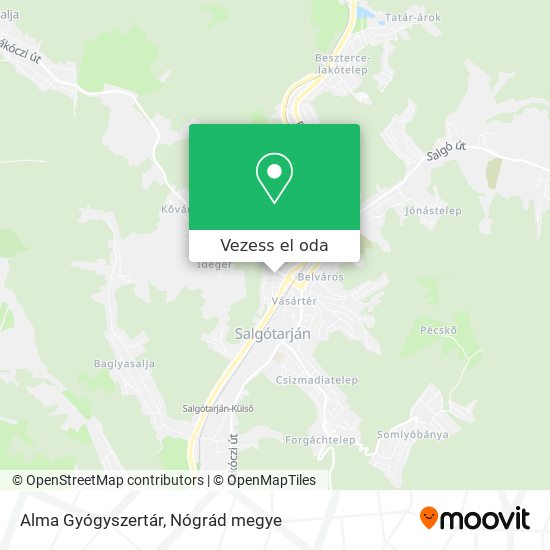 Alma Gyógyszertár térkép