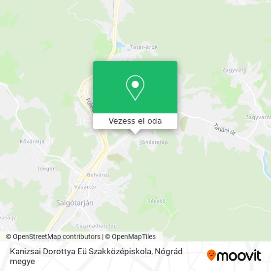 Kanizsai Dorottya Eü Szakközépiskola térkép