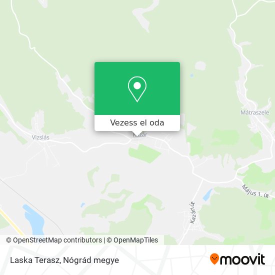 Laska Terasz térkép