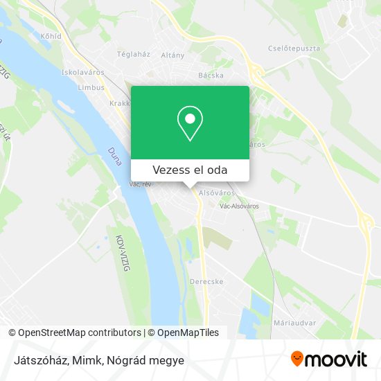 Játszóház, Mimk térkép