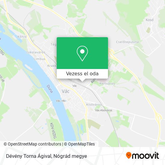 Dévény Torna Ágival térkép