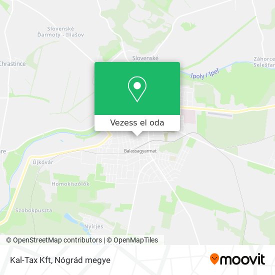 Kal-Tax Kft térkép