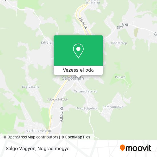 Salgó Vagyon térkép