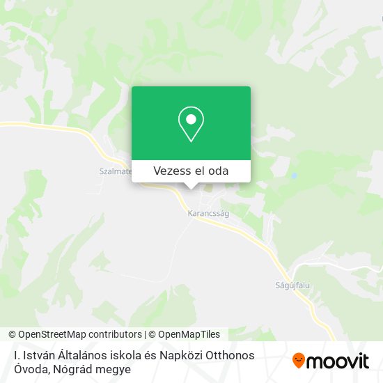 I. István Általános iskola és Napközi Otthonos Óvoda térkép