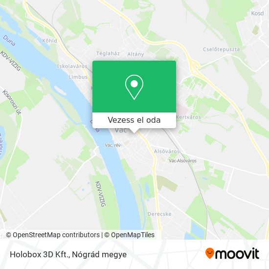 Holobox 3D Kft. térkép