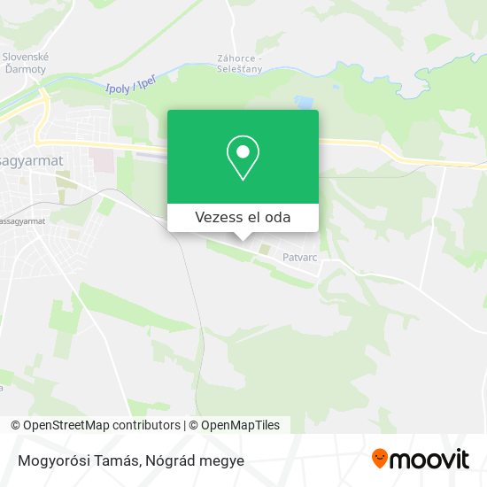 Mogyorósi Tamás térkép