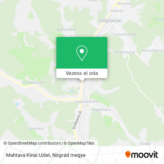 Mahtava Kinai Uzlet térkép