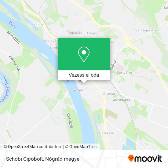 Schobi Cipobolt térkép