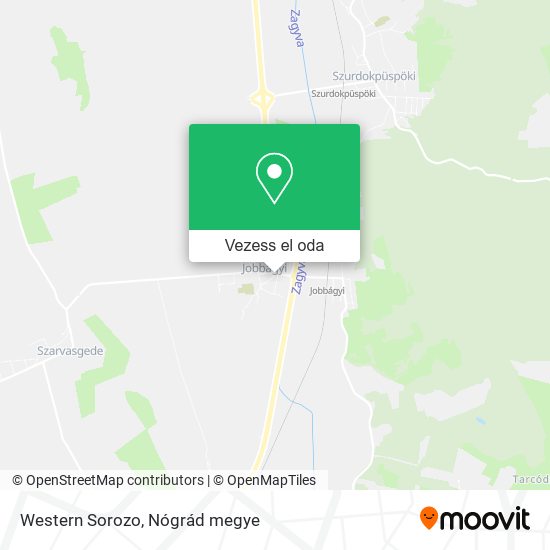 Western Sorozo térkép