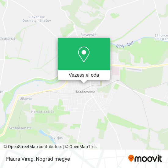 Flaura Virag térkép