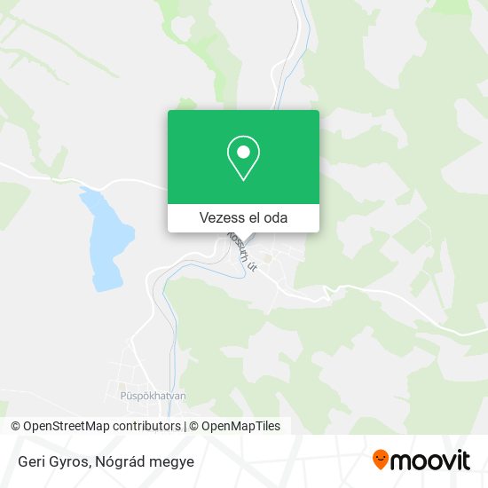Geri Gyros térkép