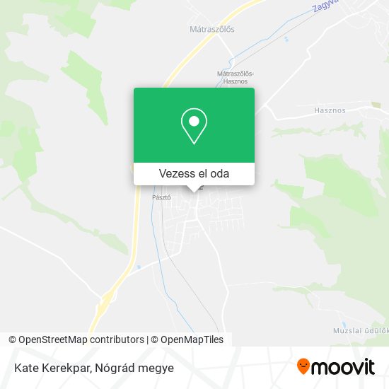 Kate Kerekpar térkép