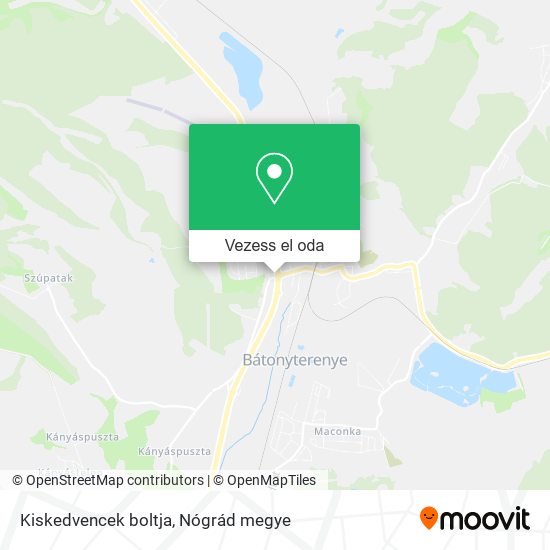 Kiskedvencek boltja térkép
