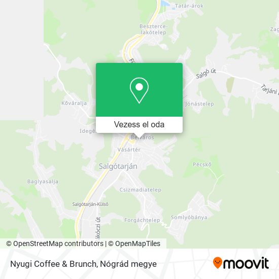 Nyugi Coffee & Brunch térkép