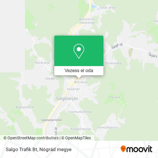 Salgo Trafik Bt térkép