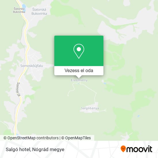 Salgó hotel térkép
