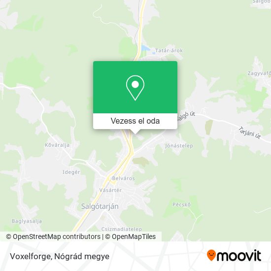 Voxelforge térkép
