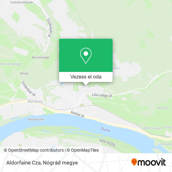 Aldorfaine Cza térkép