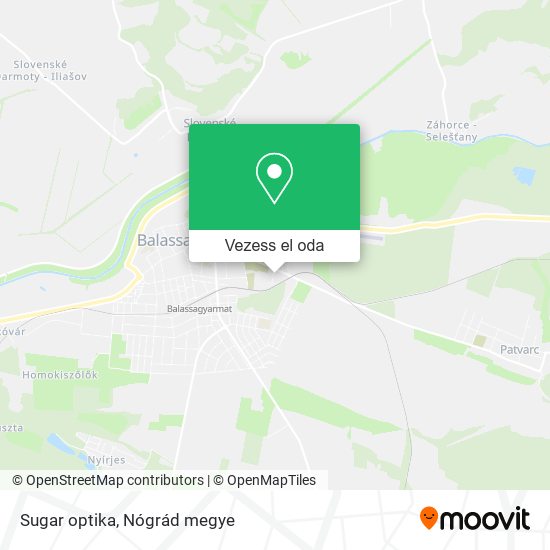 Sugar optika térkép