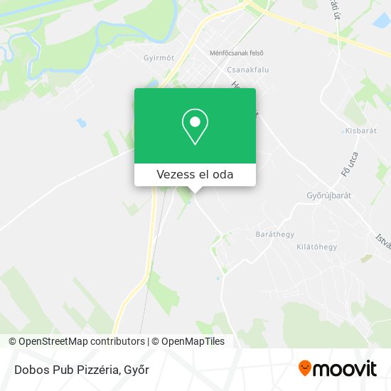 Dobos Pub Pizzéria térkép
