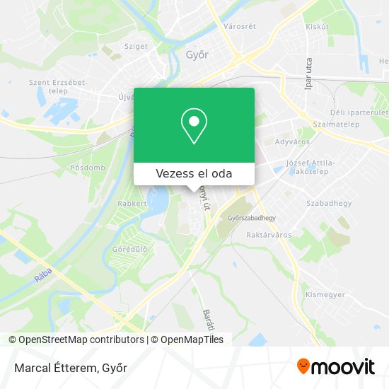 Marcal Étterem térkép