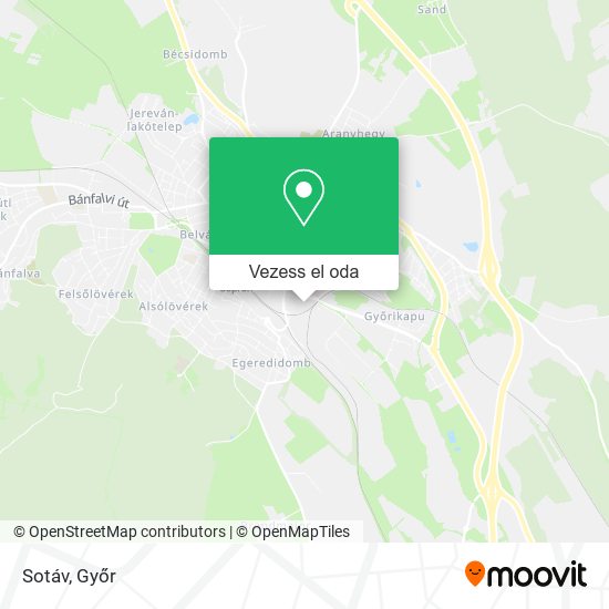 Sotáv térkép