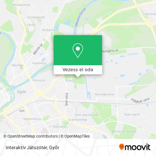 Interaktív Játszótér térkép