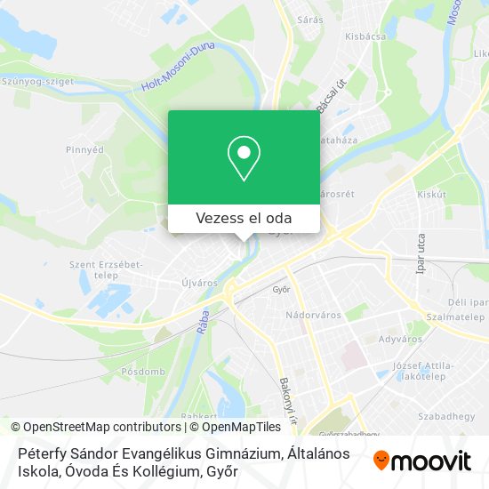 Péterfy Sándor Evangélikus Gimnázium, Általános Iskola, Óvoda És Kollégium térkép